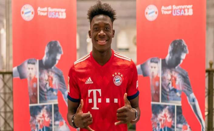 Almanya Bundesliga şampiyonu Bayern Münih, 17 yaşındaki Alphonso Davies’i kadrosuna