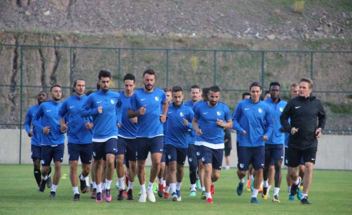 Süper Lig’in yeni ekiplerinden Büyükşehir Belediye Erzurumspor, ikinci etap kamp