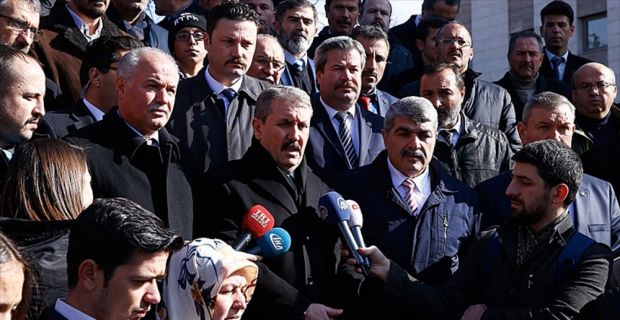 BBP Genel Başkanı Destici, Zeytin Dalı Harekatı'na ilişkin, "Ben inanıyorum