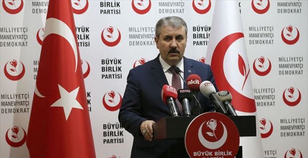BBP Genel Başkanı Destici, Yunanistan'da Türk bayrağının yakılmasına ilişkin, "İnşallah