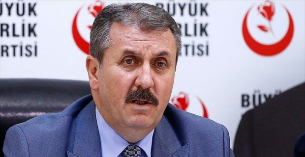 BBP Genel Başkanı Destici, "BBP olarak hem ülke içinde terörün