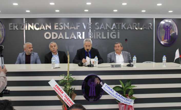 Erzincan Esnaf ve Sanatkârlar Odaları Birliği 2022 yılı olağan genel