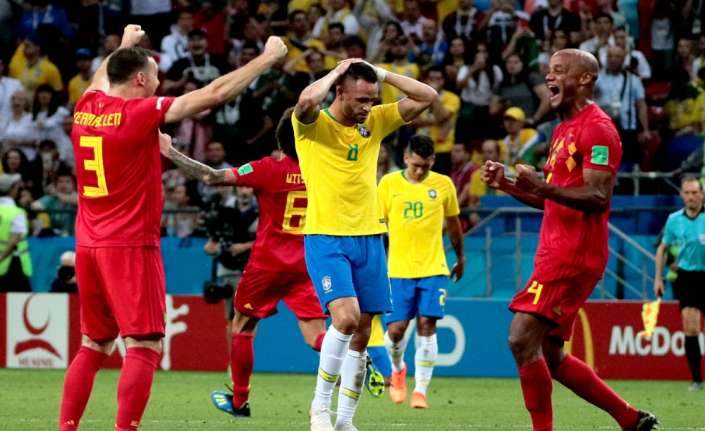 2018 Dünya Kupası çeyrek final maçında Brezilya’yı 2-1 mağlup eden