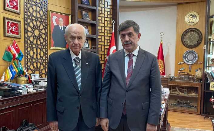 Belediye Başkanı Bekir Aksun MHP Genel Merkezinde Aday Adaylığı başvurusunu