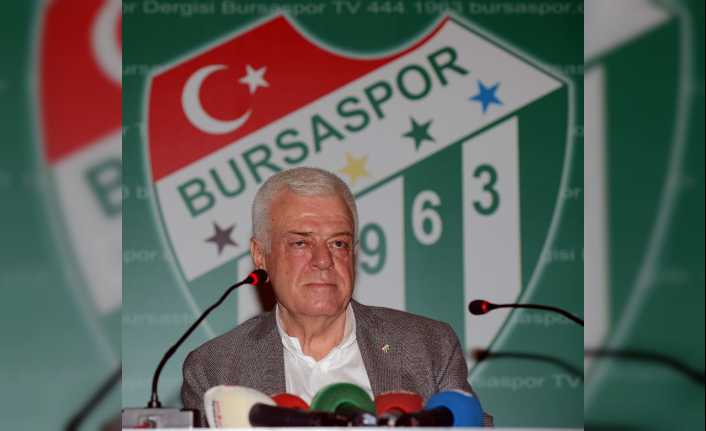 Bursaspor Başkanı Ali Ay, yabancı oyuncu sayısının düşmesinden yana olduğunu