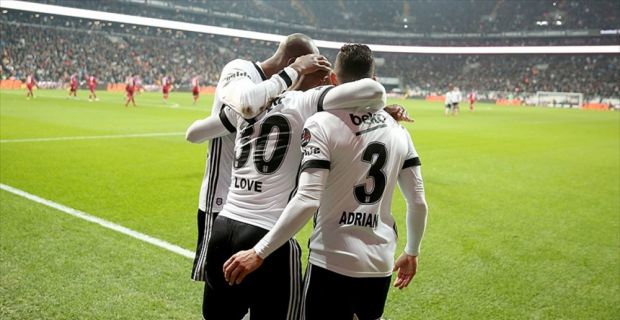 Beşiktaş, Vodafone Park'ta oynadığı 46 resmi maçın 33'ünü kazanarak yüzde