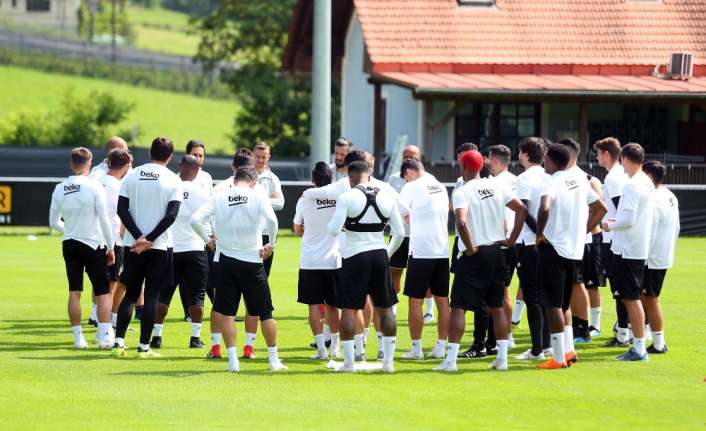 Beşiktaş, Avusturya kampında yeni sezon hazırlıklarına bu sabah yaptığı antrenmanla