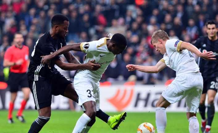 UEFA Avrupa Ligi I Grubu 3. maçında Beşiktaş, sahasında Belçika