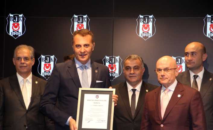 Beşiktaş Kulübünde gerçekleşen olağanüstü seçimli genel kurulun ardından yeni yönetim
