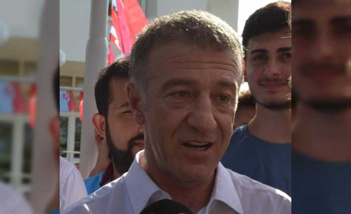 Trabzonspor Başkanı Ahmet Ağaoğlu, Beşiktaş’tan Burak Yılmaz ile ilgili bir