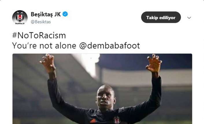 Çin’de ırkçı saldırıya maruz kalan Beşiktaş’ın eski yıldızı Demba Ba’ya