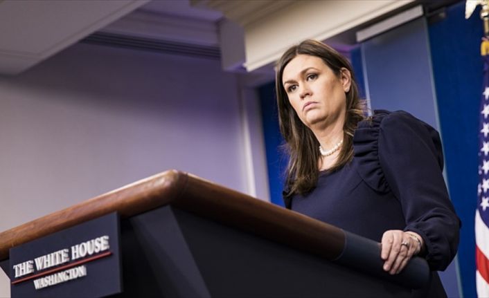 Beyaz Saray Sözcüsü Sanders, ABD Başkanı Trump'ın Ulusal Güvenlik Danışmanı