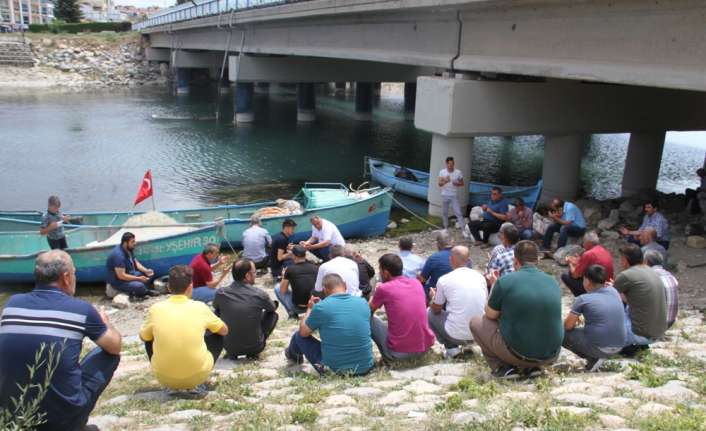 Konya’nın Beyşehir ilçesinde bulunan Beyşehir Gölü’nde üç aydır süren su