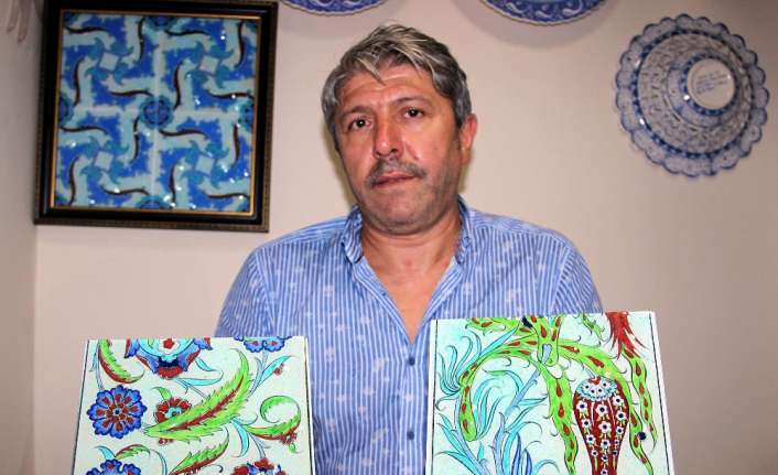 Kütahya’da Kültür ve Turizm Bakanlığı sanatçısı Ali Kaya, bin yıl