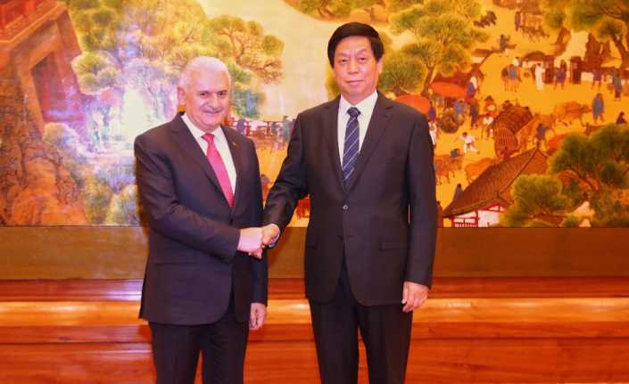 TBMM Başkanı Binali Yıldırım, Çin Ulusal Halk Kongresi (NPC) Daimi