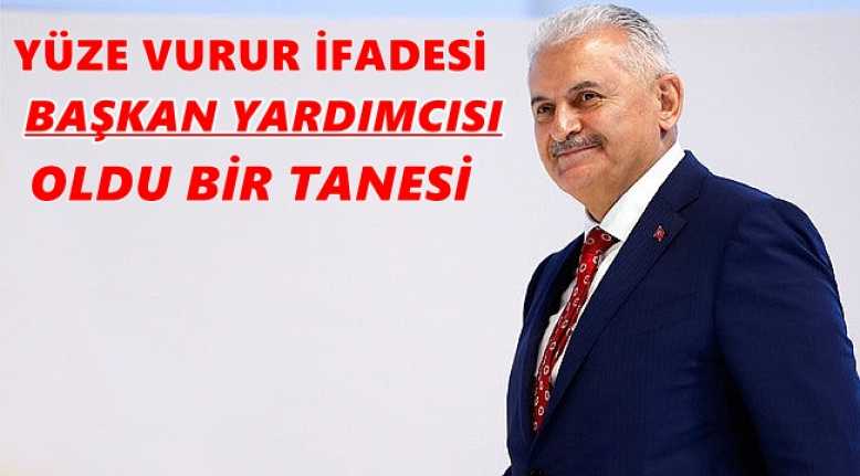 Türkiye Cumhuriyetinin son Başbakanı Binali Yıldırım,  Cumhurbaşkanı Yardımcısı oldu.