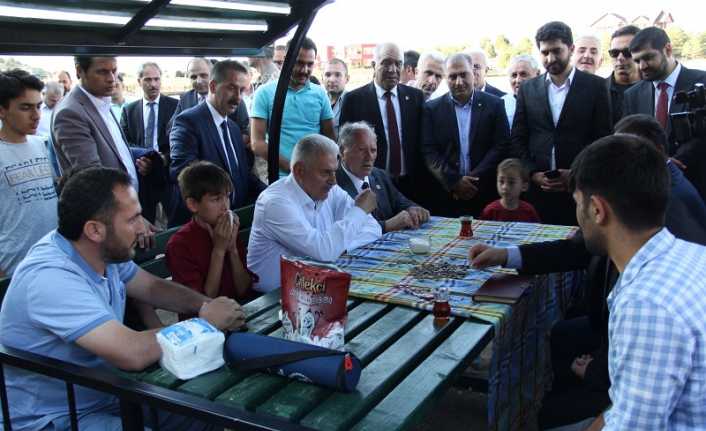 Türkiye’nin son Başbakanı AK Parti İzmir Milletvekili Binali Yıldırım, memleketi