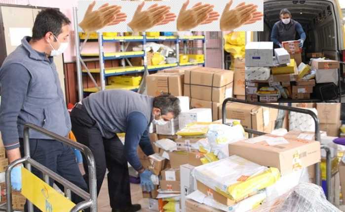 Koronavirüs  salgınının Türkiye’de yayılmaya başladığı andan itibaren PTT 