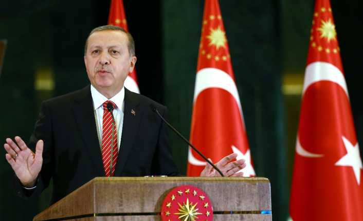 Cumhurbaşkanı Recep Tayyip Erdoğan, “Bizi öyle tehditlerle, bize ileri geri