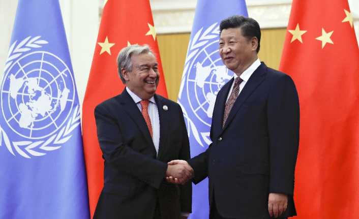 Birleşmiş Milletler (BM) Genel Sekreteri Antonio Guterres, Pekin’deki Çin-Afrika İşbirliği