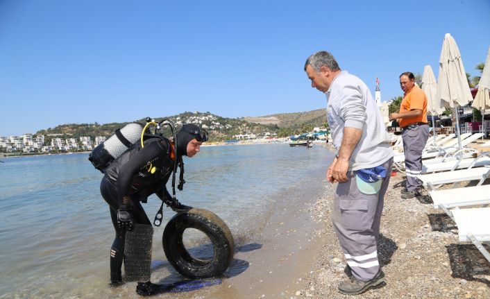 “Denize En Çok Mavi Yakışır” sloganıyla dört yıldır Bodrum yarımadasının