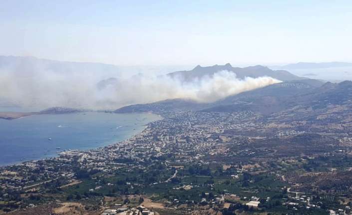 Muğla’nın Bodrum ilçesinde öğle