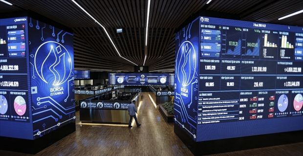 Borsa İstanbul'da BIST 100 endeksi, güne 450,83 puan azalışla 111.708,37