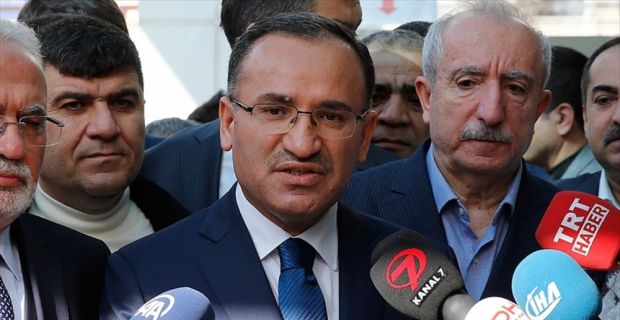 Başbakan Yardımcısı Bozdağ, oğlunu kaybeden Mardin Milletvekili Orhan Miroğlu'na taziye