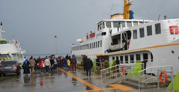 Bursa Deniz Otobüslerinin (BUDO) seferlerinden bazıları, olumsuz hava koşulları nedeniyle