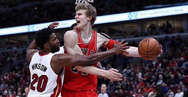 Chicago Bulls forması giyen Fin basketbolcu Markkanen, 41 maçta 101