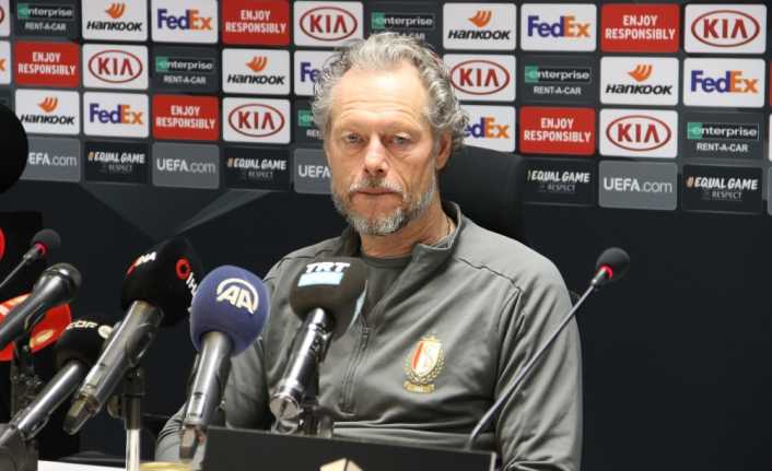 Standard Liege Teknik Direktörü Michel Preud’homme, UEFA Avrupa Ligi’nde Akhisarspor