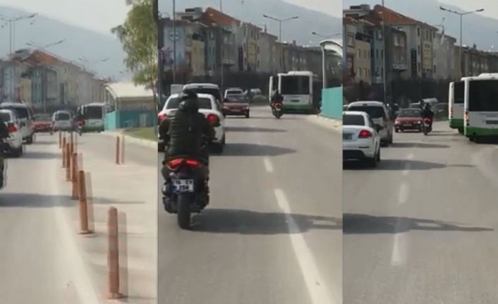 Bursa’da ters yöne girdikten sonra uzun süre geri gitmek zorunda