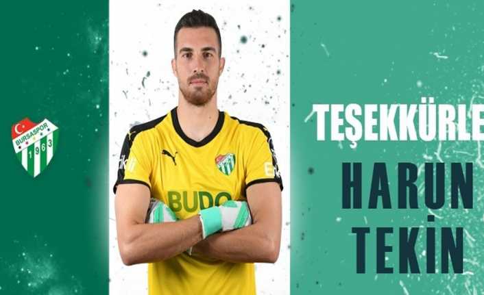 Bursaspor Kulübü, Fenerbahçe’ye transfer olan Harun Tekin’e teşekkür etti.