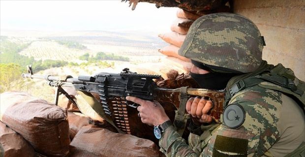 TSK tarafından yürütülen Zeytin Dalı Harekatı kapsamında teröristlerden temizlenen stratejik