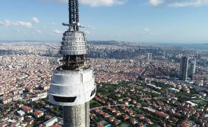 İstanbul’un siluetini bozan Çamlıca’daki radyo ve TV vericilerini tek bir