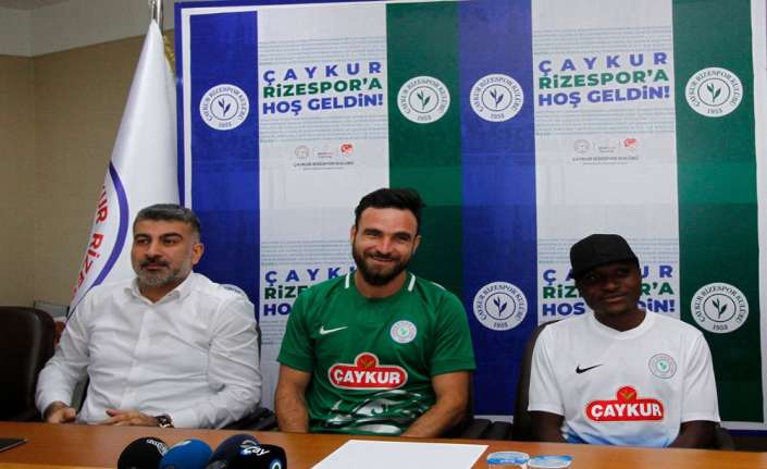 Spor Toto Süper Lig ekiplerinden Çaykur Rizespor’da, Osmanlıspor’dan kadroya katılan