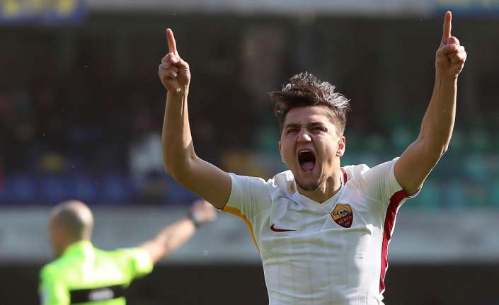 Roma forması giyen Milli yıldız Cengiz Ünder’i İngiltere’nin önde gelen