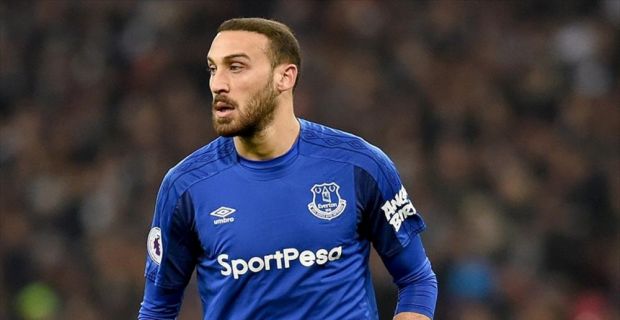 Milli futbolcu Cenk Tosun'un Premier Lig'de ikinci golünü attığı maçta