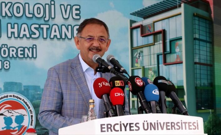 Çevre ve Şehircilik Bakanı Özhaseki, "Kayseri Şehir Hastanemizin de açılışını