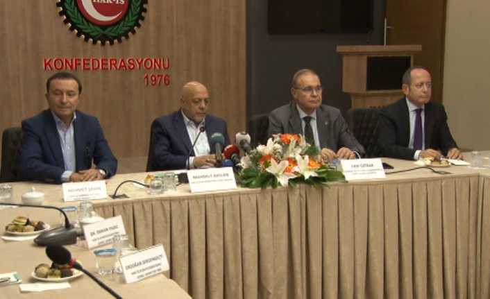 CHP heyeti, Hak-İş Konfederasyonu’nu ziyaret etti. Ziyarette Türkiye’deki ekonomik gelişmeler