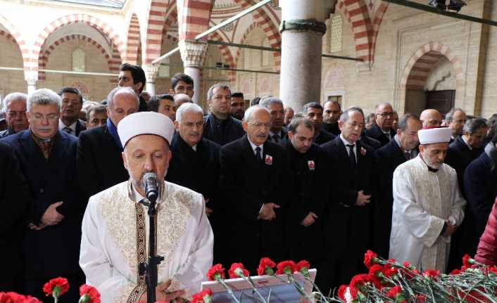 CHP Edirne Milletvekili Erdin Bircan, Edirne Selimiye Cami’nde son yolculuğuna