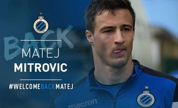 Club Brugge, devre arasında Beşiktaş’tan kiralanan Matej Mitrovic’in bonservisinin 4