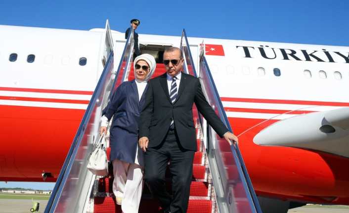 Cumhurbaşkanı Recep Tayyip Erdoğan, ABD’nin New York kentine geldi. 