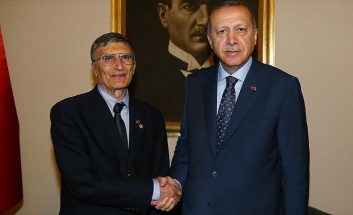 Cumhurbaşkanı Recep Tayyip Erdoğan dünyaca ünlü bilim adamı ve Nobel