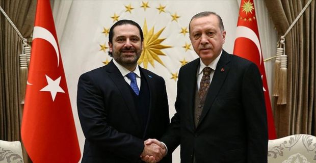 Cumhurbaşkanı Erdoğan, Türkiye'ye resmi ziyarette bulunan Lübnan Başbakanı Hariri'yi kabul