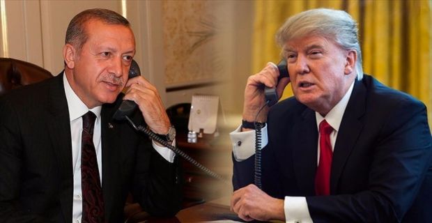 Cumhurbaşkanı Erdoğan, ABD Başkanı Trump ile yaptığı telefon görüşmesinde, terörle