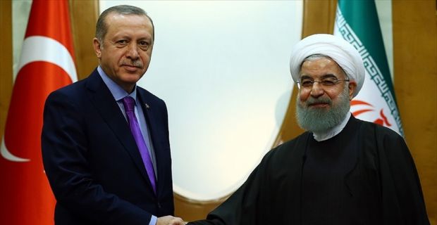 Cumhurbaşkanı Erdoğan ile İran Cumhurbaşkanı Ruhani telefonda görüştü.