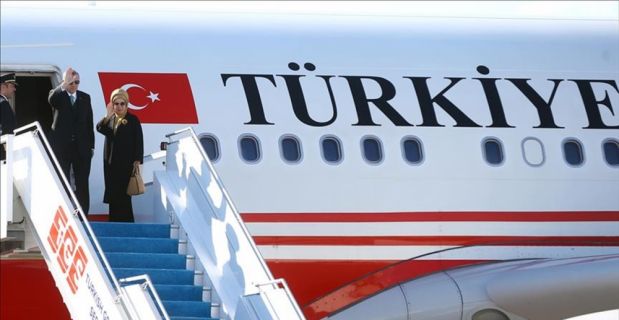 Cumhurbaşkanı Erdoğan, özel uçak "CAN" ile TSİ 23.00'te Mali'nin başkenti