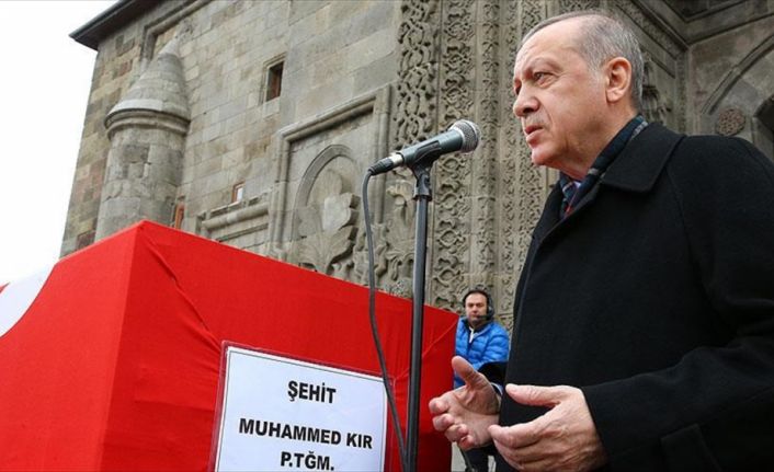Cumhurbaşkanı Erdoğan, "Şu anda terör mücadelesinde olsun, özellikle de Afrin