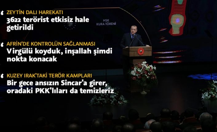 Cumhurbaşkanı Erdoğan, Zeytin Dalı